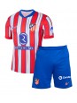 Atletico Madrid Nahuel Molina #16 Heimtrikotsatz für Kinder 2024-25 Kurzarm (+ Kurze Hosen)